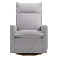 Rocking and Swivel Armchair Arya - Como Dove Grey