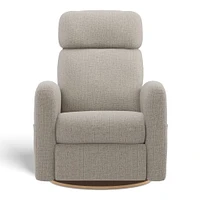 Upholstered Rocking Armchair  Swivel, Glider, Recliner Hailey - Breather Driftwood Motorized Electric