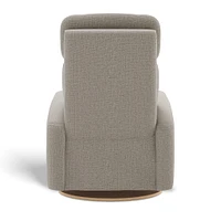 Upholstered Rocking Armchair  Swivel, Glider, Recliner Hailey - Breather Driftwood Motorized Electric