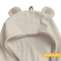 3Pieces Bath Set with Hooded Towel - Moon