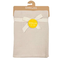 Deluxe Muslin Blanket - Beige