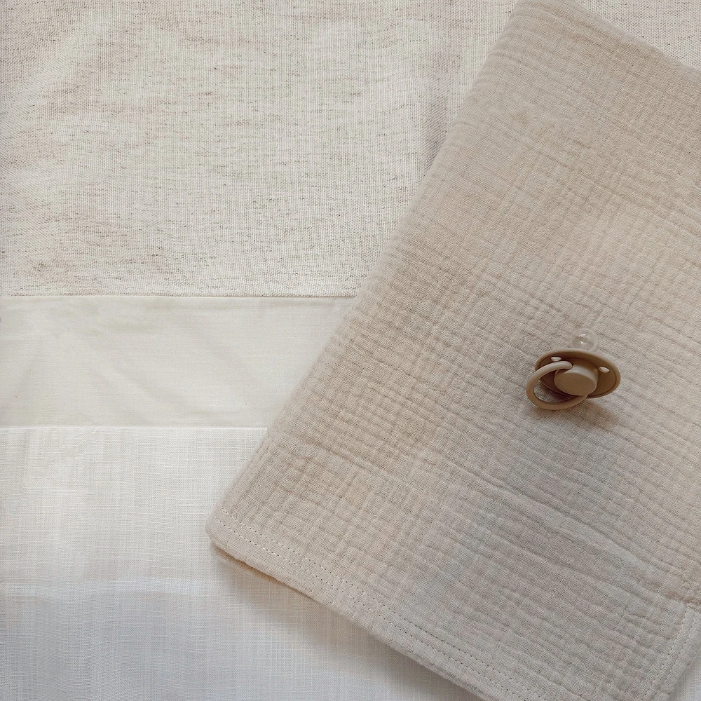 Deluxe Muslin Blanket - Beige