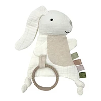 Deluxe Muslin Blanket + Rabbit Toy