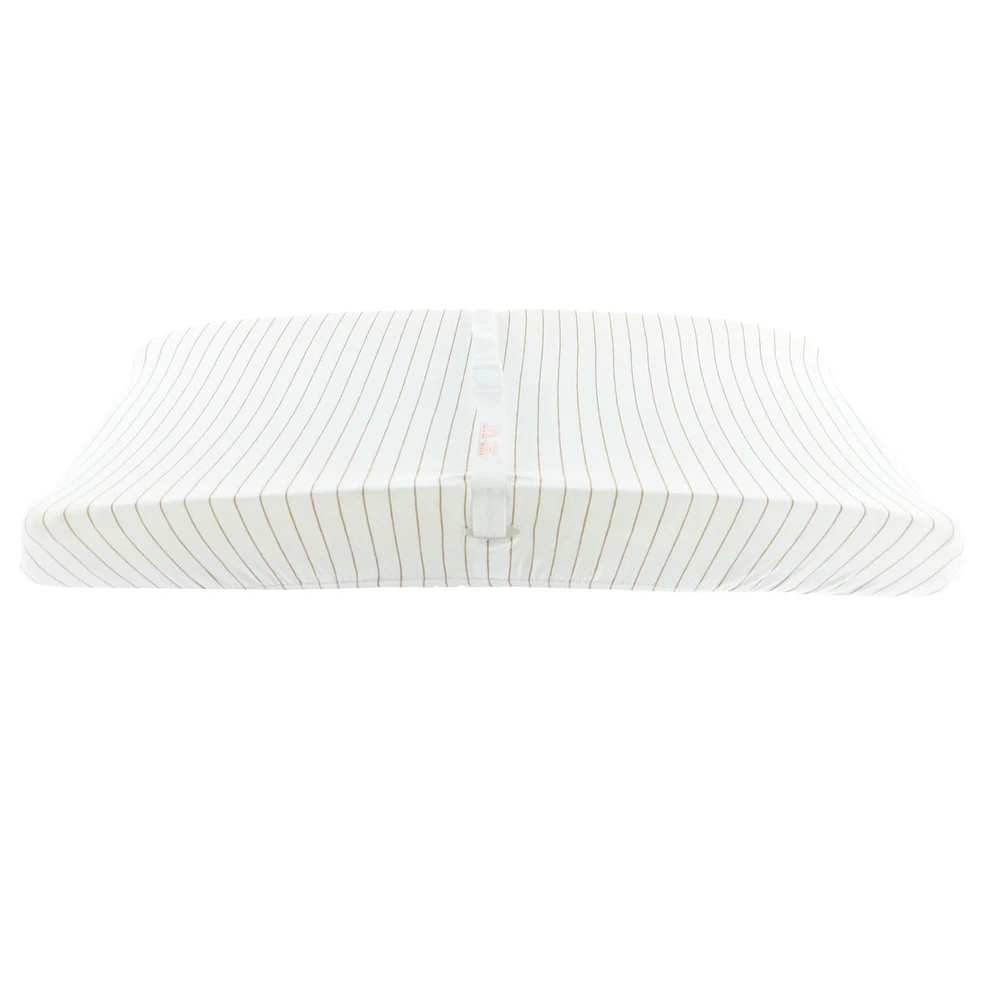 Changing Pad Cover - Brown Stripes