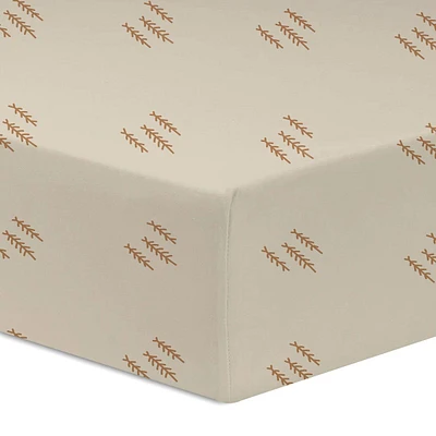 Drap Contour pour Lit de Bébé - Flanelle Pins