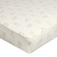 Drap Contour pour Lit de Bébé - Jolis Lapins