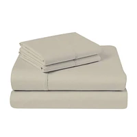 Flannel Twin Sheet Set Oatmeal