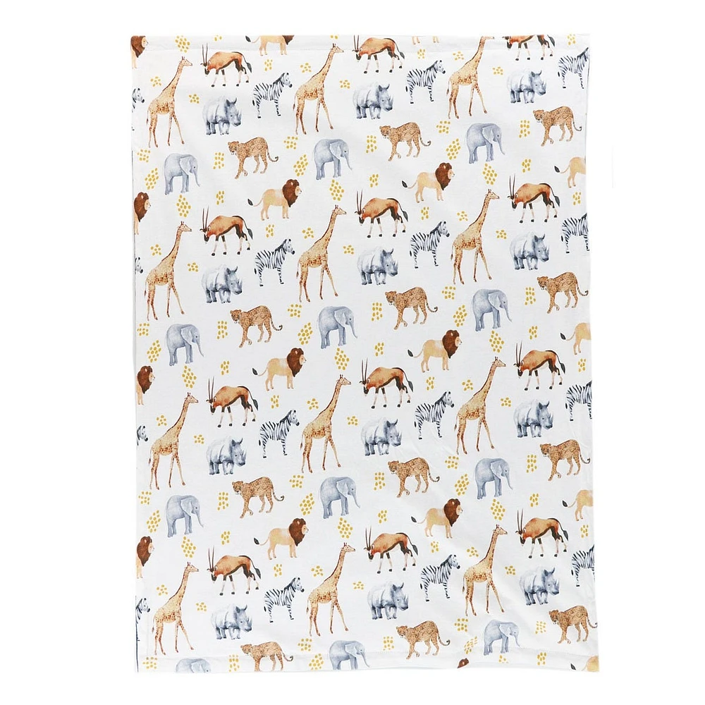 Couverture Chamois Jersey - Animaux Savane