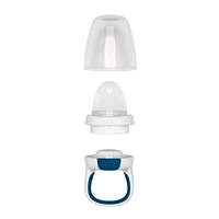 OXO Tot Silicone Self-Feeder - White/Navy
