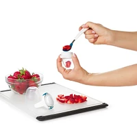 OXO Tot Silicone Self-Feeder - White/Navy