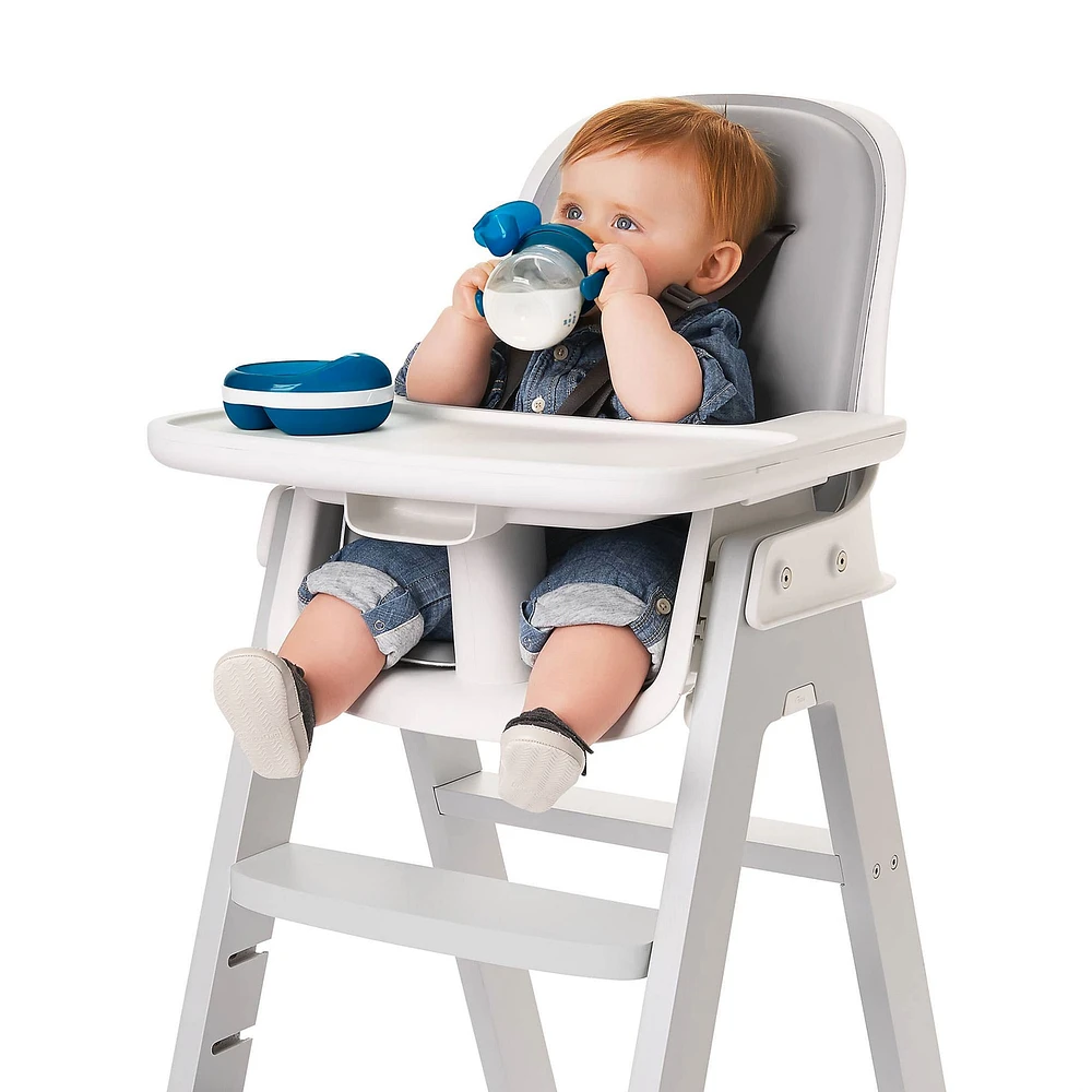 Ensemble Gobelet d'Apprentissage 6oz à Bec Souple - Marine