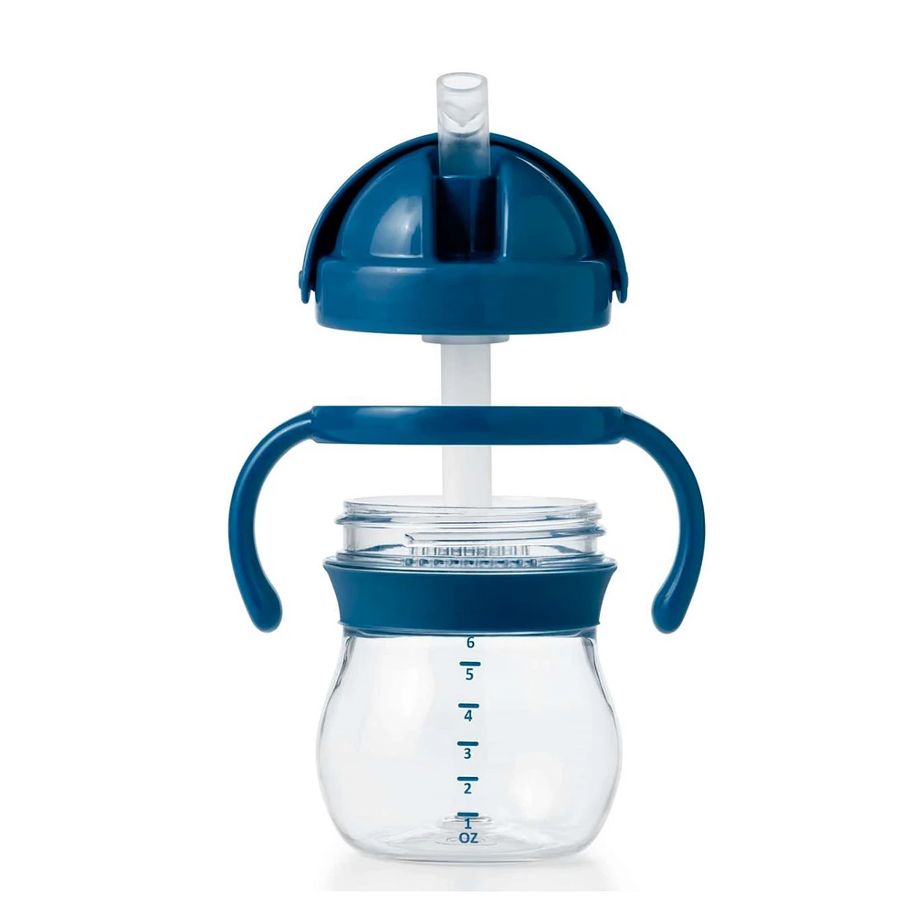 Gobelet Avec Paille  6oz OXO Tot  - Marine