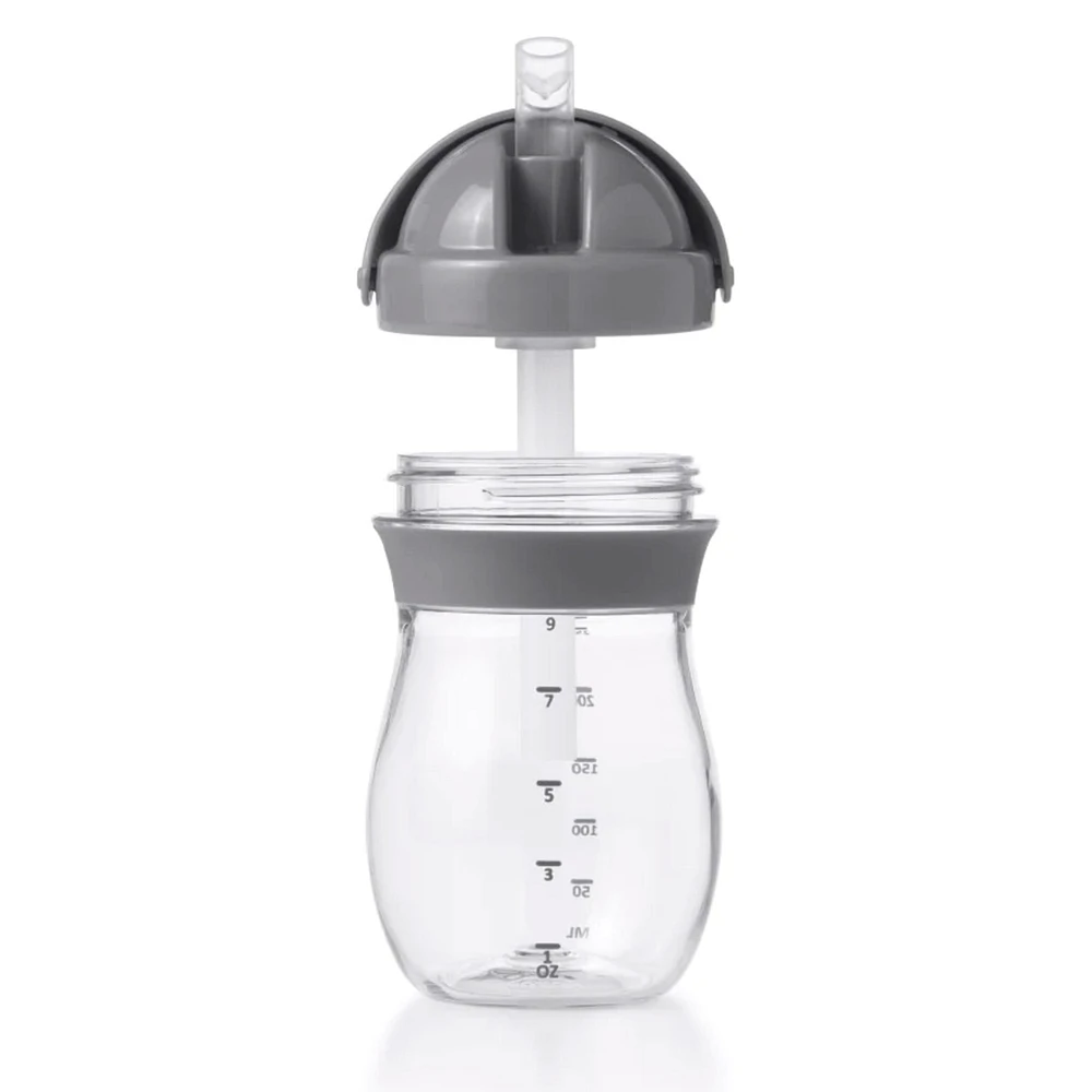 Straw Cup 9oz - Grey