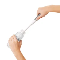 Brosse pour Bouteille et Petite Brosse pour Tétine avec Socle