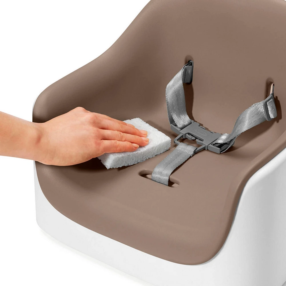 Nest Booster Seat with Removable Cushion - Taupe