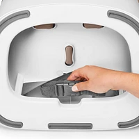 Nest Booster Seat with Removable Cushion - Taupe
