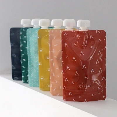 Reusable Food Pouches (6