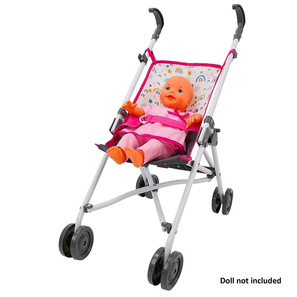 Toy Stroller for doll - Rainbow
