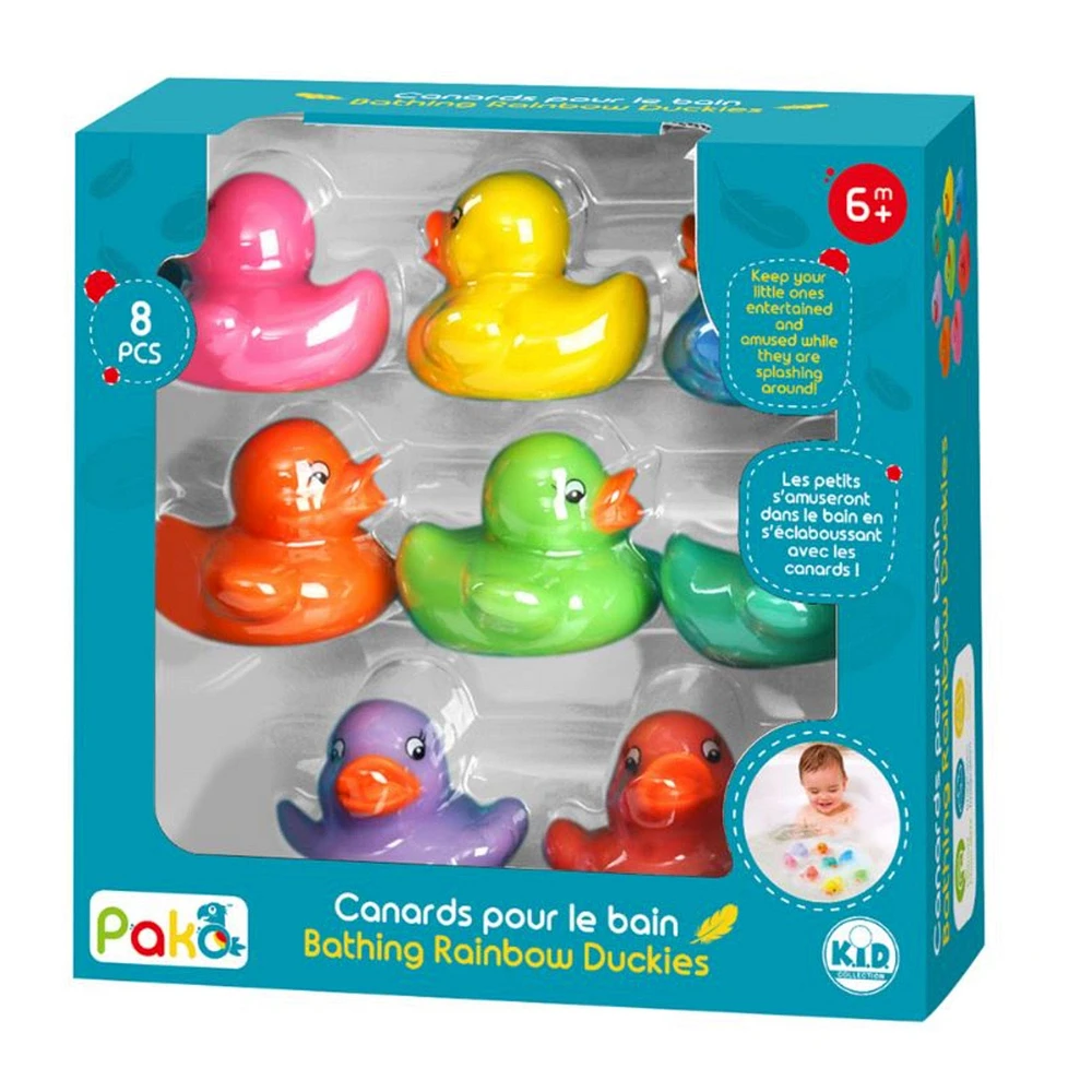 Canards Colorés Pour Bain (8)