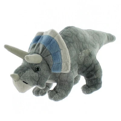 Peluche Dinosaure Tricératops - Gris