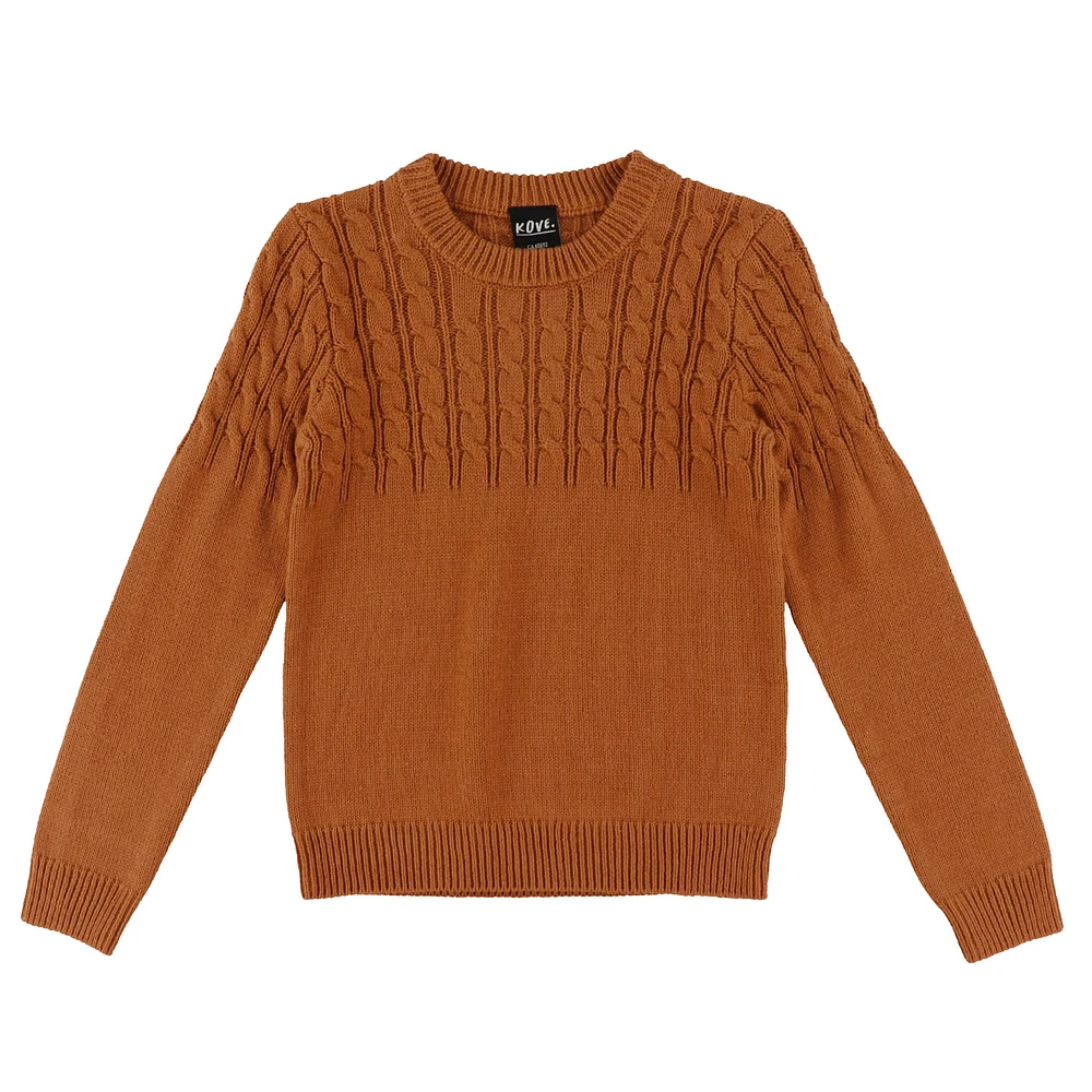 Pull Ocre Sports 7-14ans