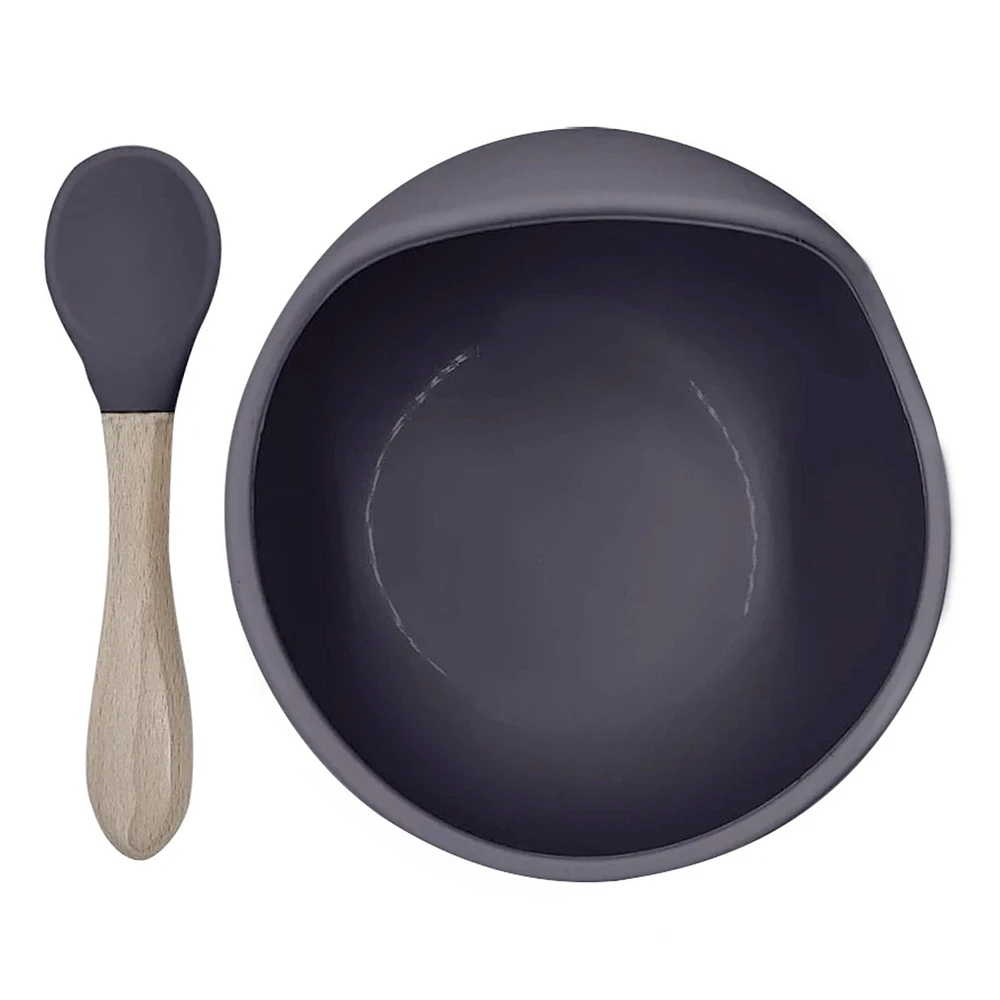 Silicone Bowl and Spoon Siliscoop