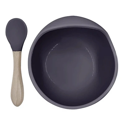 Silicone Bowl and Spoon Siliscoop