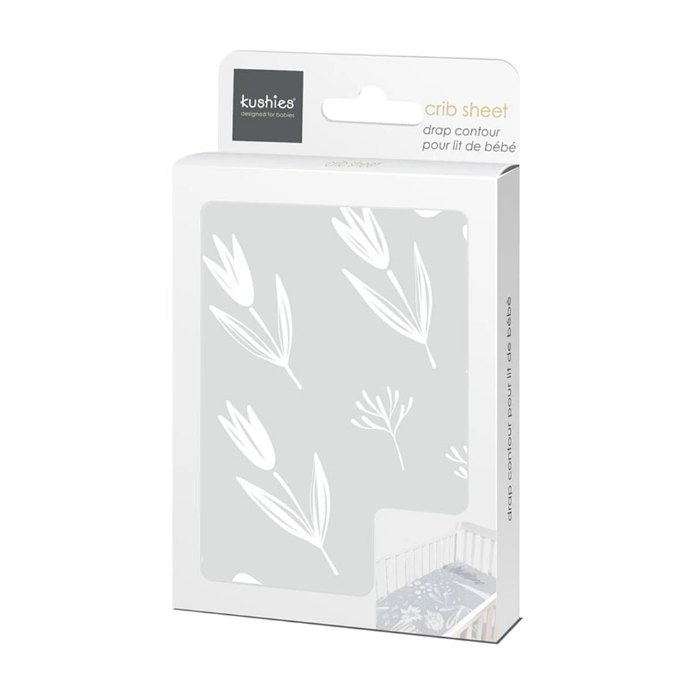 Crib Sheet Percale - Garden