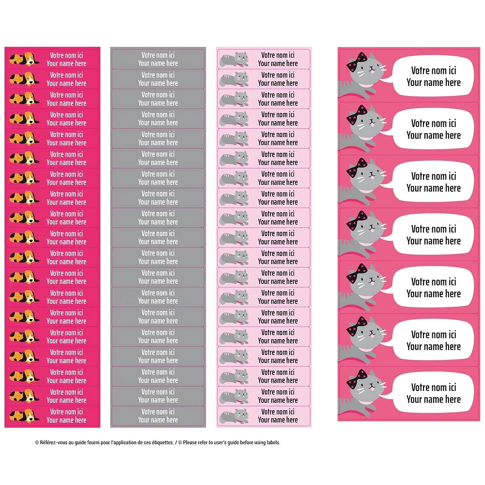 Essential Name Labels