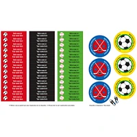 Daycare Name Labels - Sports