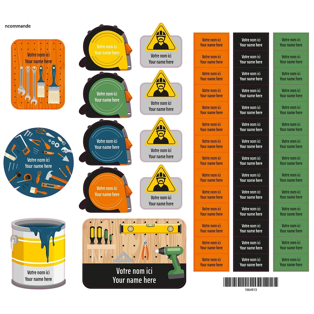 Essential Name Labels