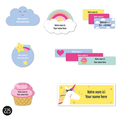 tiquettes Scolaire