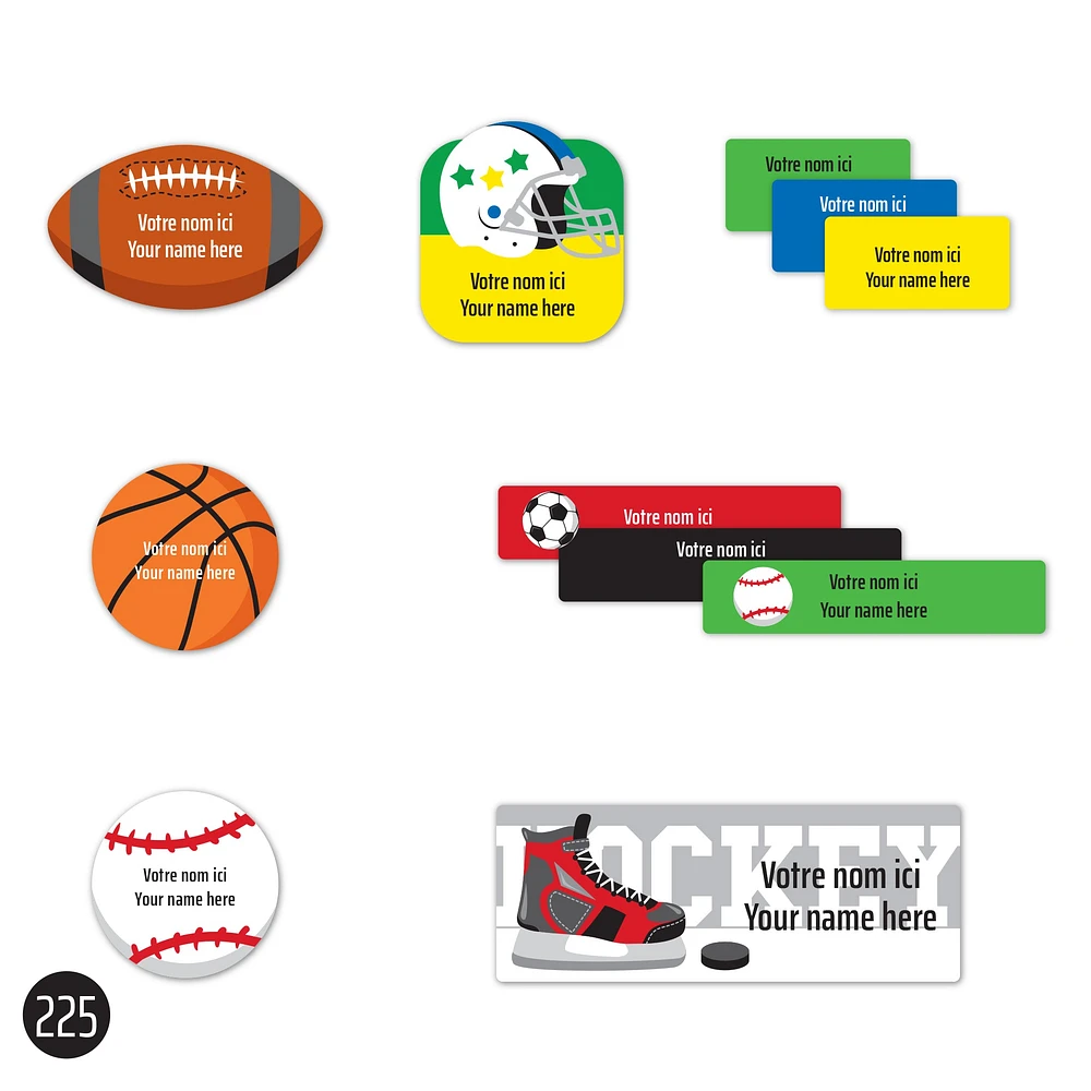 School Name Labels
