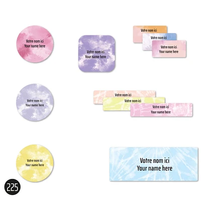 School Name Labels