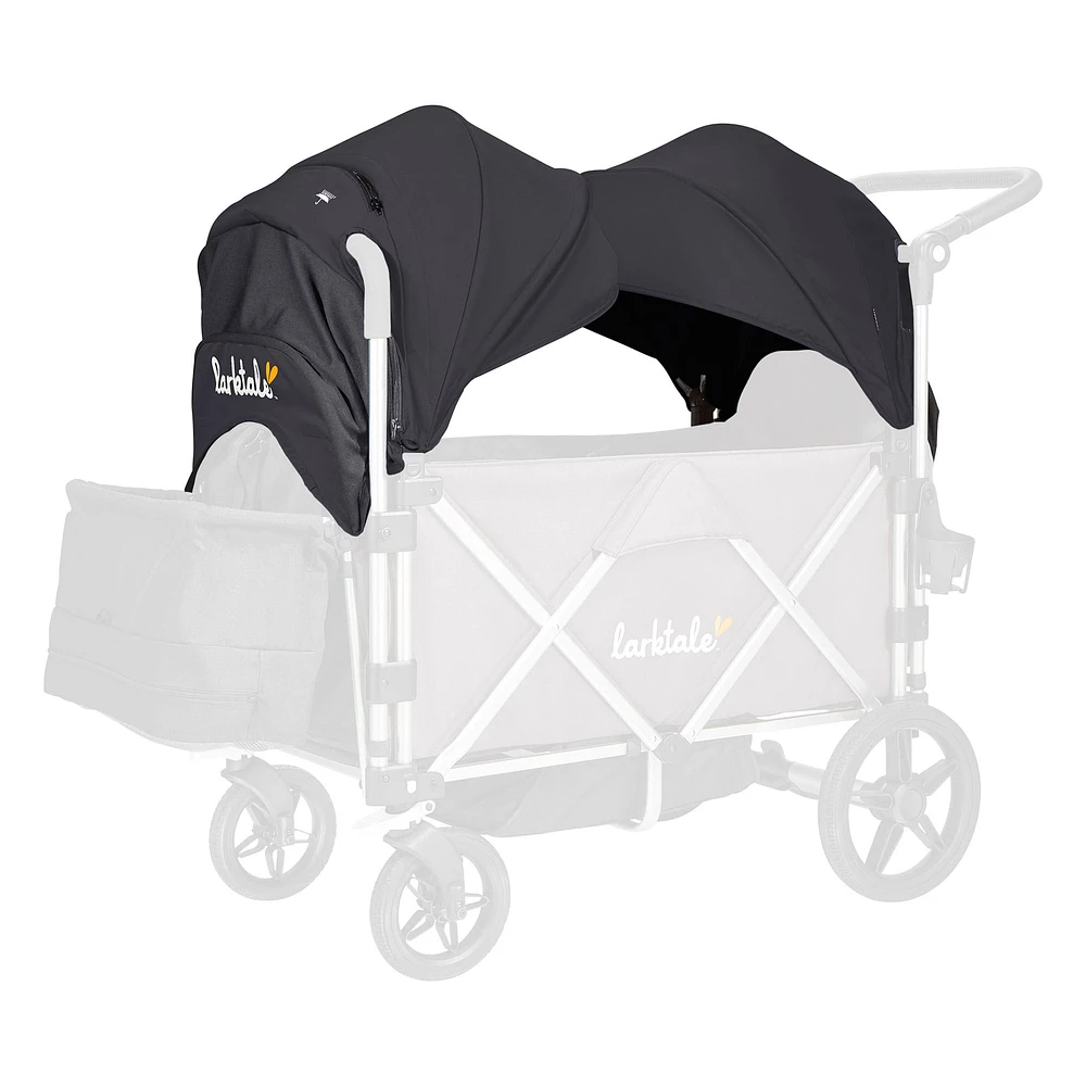 Toit pour Poussette/Wagon Caravan™ - Byron Noir