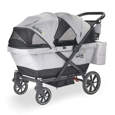 Caravan Coupe V2 Stroller Wagon - Grey / Black