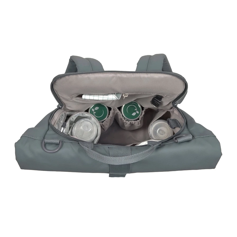 Diaper Bag Rolltop - Anthracite