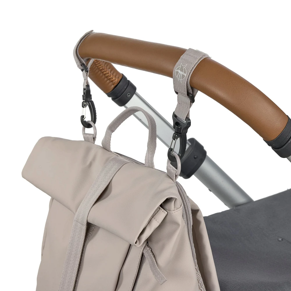 Sac à Couches à Dos Rolltop - Taupe