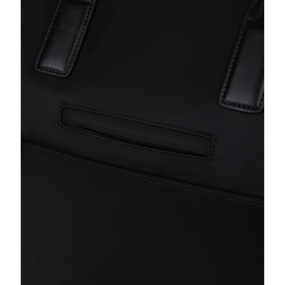 London- Recycled Nylon Black Bag