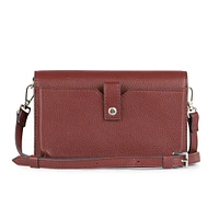 Tina Shine Wallet - Rosewood
