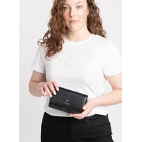 Tina Shine Wallet - Rosewood