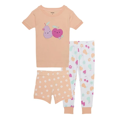 Peaches 3 Pieces Pajamas 2-14y