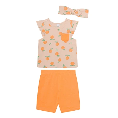 Oranges 3 Pieces Set 2-4y