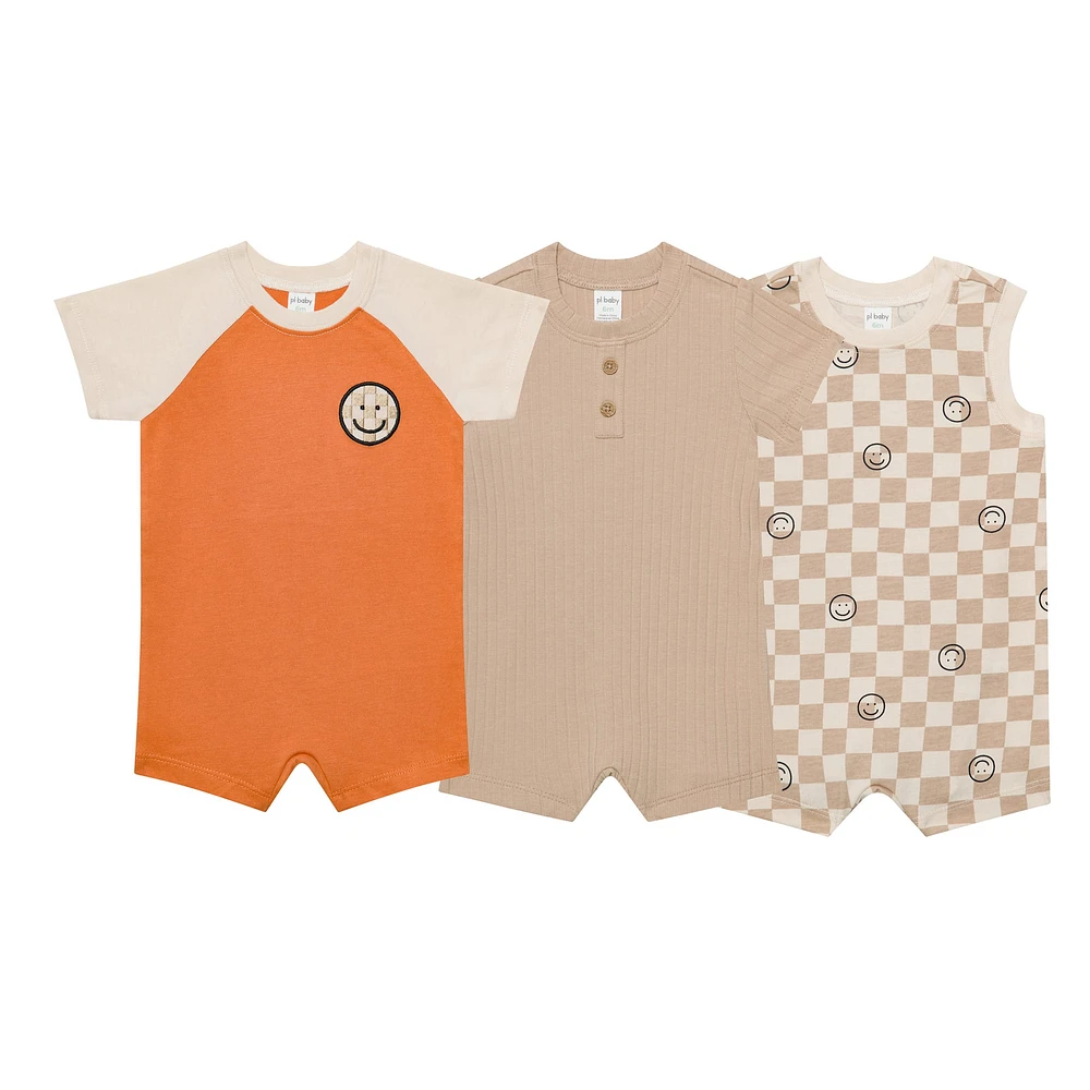 Smiley Romper Set 3-24m