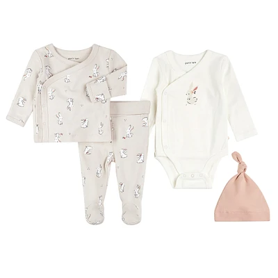 Ensemble de 4 Lapins Prématuré