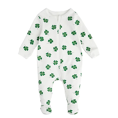 Clover Print Sleeper 0-24m