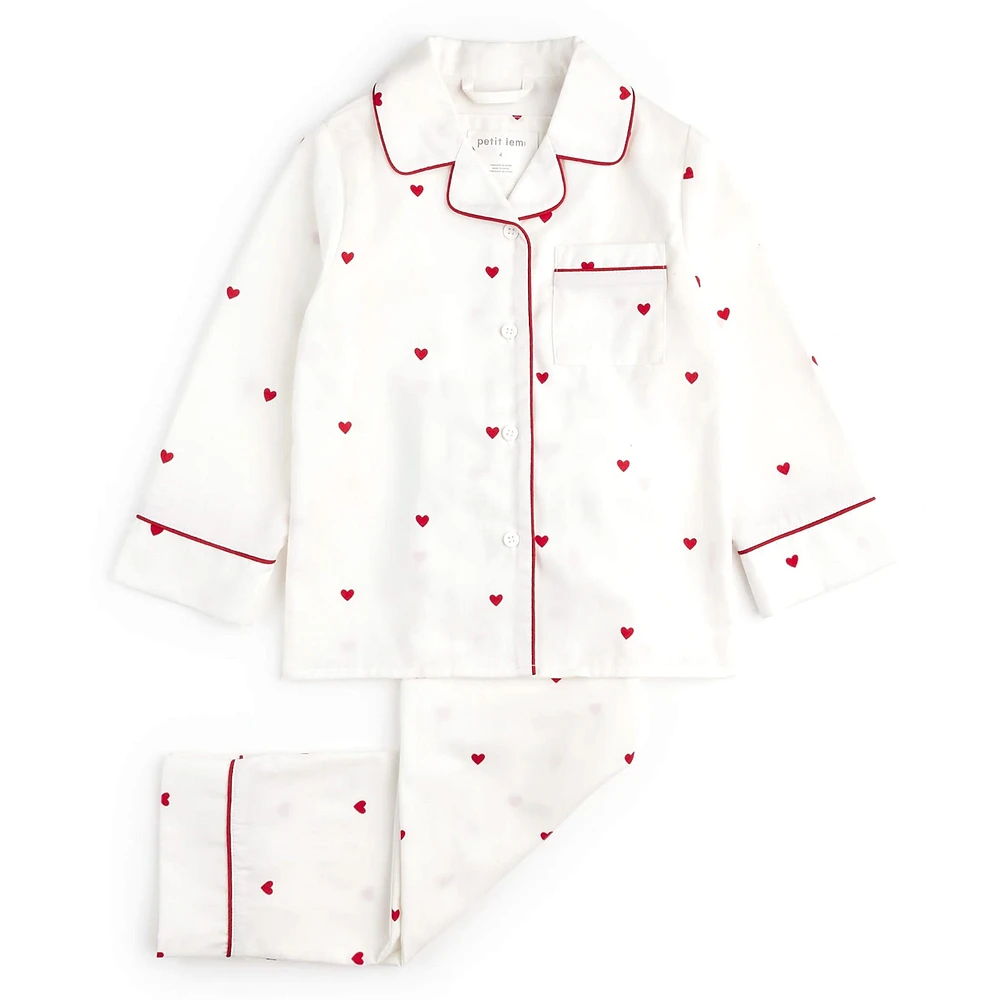 Pyjama Coeurs 3-6x