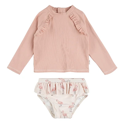 Flamingo 2pc Swimsuit 6-24m