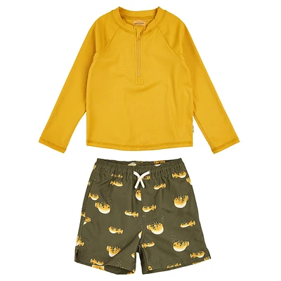 Fishes 2pc Swimsuit 6-24m