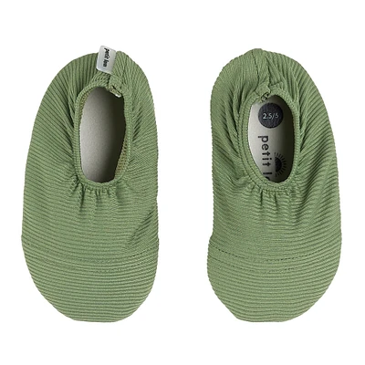 Green Swim Slippers Sizes 2-6